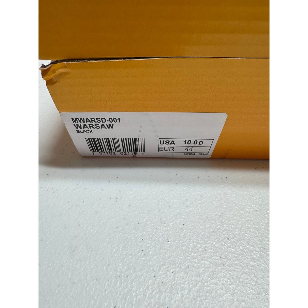 Lugz Warsaw Black Boots Men’s Size 10 D Lace-Up Work Boots NEW With Box - Picture 8 of 8